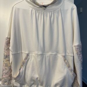 FP Movement by Free People Terra White and Pastel Sweatshirt